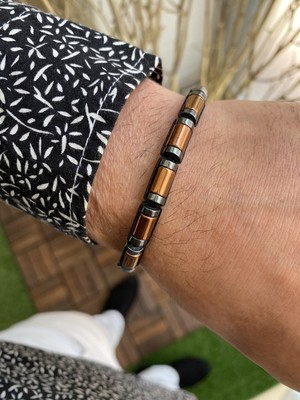 Jenny Daphne Erkek Bileklik Gerçek Ürün Renk Atmaz Faturalı