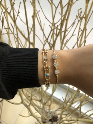 Jackferrero Özel Tasarım 2 Adet Karışık Kadın Bileklik Seti