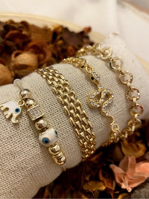 Jackferrero 4 Adet Karışık Kadın Bileklik Seti