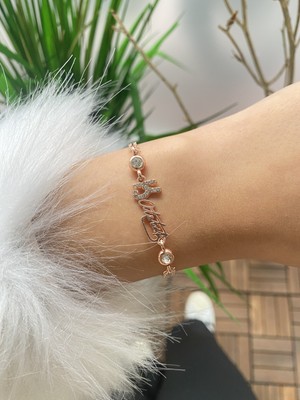 Jenny Daphne Kadın Renk Atmaz Princ Altın Kaplama Bileklik