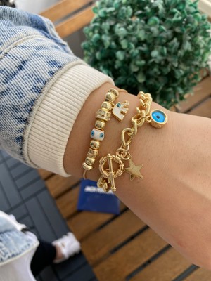 Jackferrero Kadın Altın Kaplama Renk Atmaz Bileklik