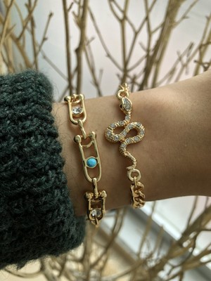 Jackferrero Özel Tasarım 2 Adet Karışık Kadın Bileklik Seti