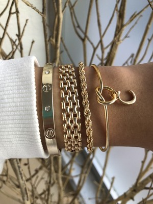 Jackferrero Kadın Bileklik Seti Renk Atmaz Kombin