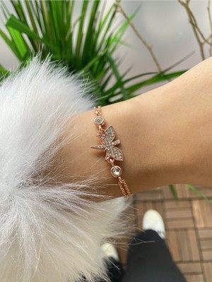 Jenny Daphne Kadın Renk Atmaz Princ Altın Kaplama Bileklik