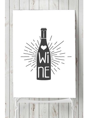 Postermanya Wine Şarap Mutfak Poster