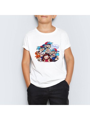 Morinna Friday Night Funkin Tomboy Friend Çocuk T-Shirt Mr-01