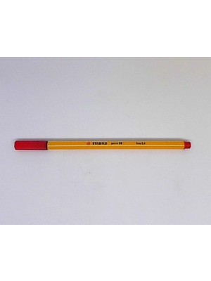 Stabilo Stabilo 88 Point 0.4 mm Koyu Kırmızı 88/50