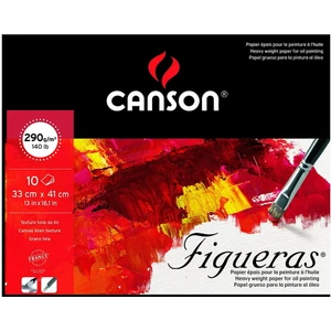 Figueras Tuval Dokulu Blok 290GR 33X41CM 10 Yaprak