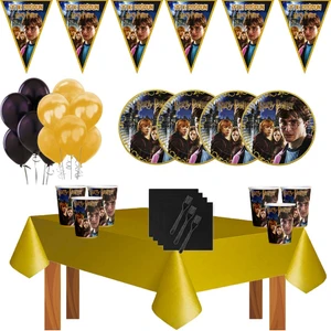 Harry Potter Doğum Günü Parti Süsleri Süsleme Seti- 16 Kişilik
