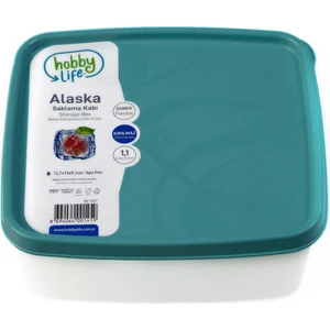 Hobby Life Alaska Nofrost Saklama Kabı 1,1 Litre Turkuaz
