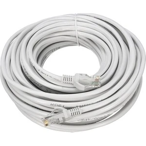 Ata Elektronik 30MT 30 mt 30 Metre Cat6 Internet Bilgisayar Ağ Network Ethernet Kablosu Cat-6 Ket6 Hazır Uç RJ45