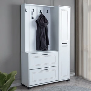 Milas Düşer Kapaklı Askılıklı Portmanto