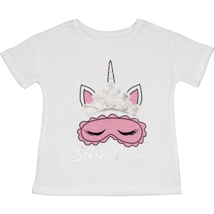 Kız Çocuk Beyaz T-Shirt