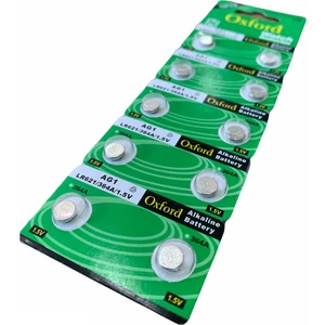 Ata Elektronik 10LU 1 Kart 10 Adet Oxford Saat Pili 10’lu Paket Ag1 - 364 Onlu Paket