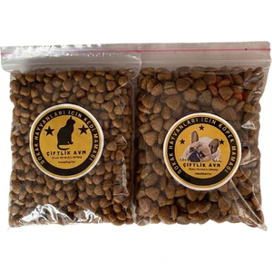 Çiftlik Avm Sokak Hayvanları Için Cep Kuru Kedi-Köpek Maması 100GR*2ADET