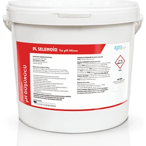 Selenoid Havuz Suyu Toz Ph Düşürücü Selenoid Ph Minus (-) 25 kg