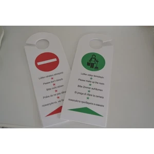 Kapı Kolu Talimatı / Dnd Kart "50 Adet "