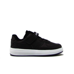 P-964 Siyah Unisex Çocuk Tek Cırt Spor Ayakkabı