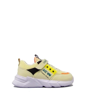P-1226 Krem Unisex Çocuk Fileli Spor Ayakkabı