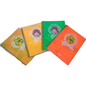 5852 Monster Hıgh 80 Yaprak Spiralli Plastik Kapak Kareli Defter