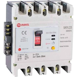 Kaçak Akım Korumalı Kompakt Şalter (4P-225A)