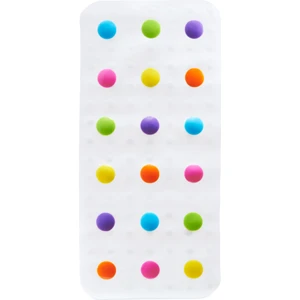 Renkli Noktalı Kaymaz Bebek/Çocuk Banyo Matı,1 adet
