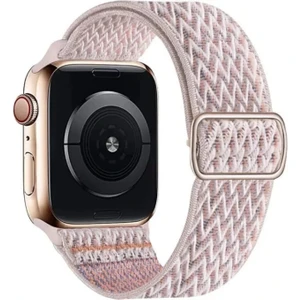 Apple Watch Uyumlu Saat Bandı ( 42-44-45 Mm)Ayarlanabilir Tokalı Esnek Hafif Kordon