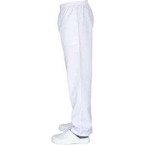 Beli Komple Lastikli Erkek Iş Pantolonu 3 Cepli Alpaka Kumaş Beyaz, Siyah, Açık Mavi, Saks Mavi