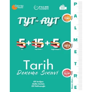 Palme Tyt Ayt 5+15+5 Tarih Deneme Sınavı