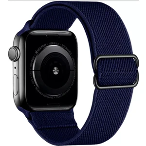 Apple Watch Uyumlu Saat Bandı ( 38-40-41 Mm)Ayarlanabilir Esnek Tokalı Kordon Kayış