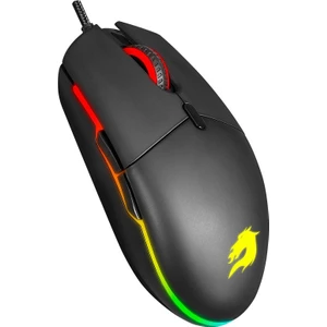 GB-M630 USB RGB Led Aydınlatmalı 3200dpi Gaming Optic Siyah Mouse