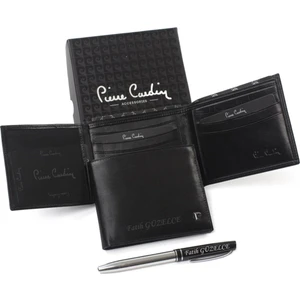 Pierre Cardin Kişiye Özel Pierre Cardin Deri Erkek Cüzdanı P2361
