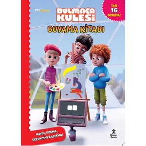 TRT Çocuk Bulmaca Kulesi Boyama Kitabı