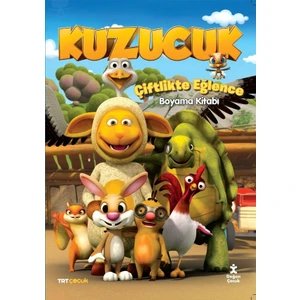 TRT Çocuk Kuzucuk Çiftlikte Eğlence Boyama Kitabı