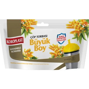 Hanımeli Kokulu Büyük Boy Çöp Poşeti 65 x 80 cm