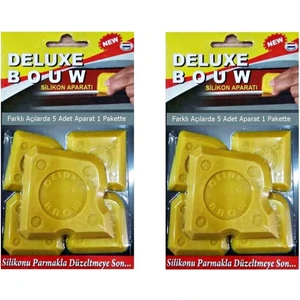 2 Adet Silikon Mastik Derz Çekme Aparatı Deluxe Bouw 5 Parça