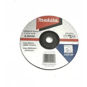 A-80949 Taşlama Diski Bombeli 180X6X22.23MM Metal