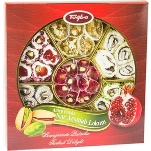Tuğba Kuruyemiş Antep Fıstıklı Narlı Lokum 430 gr
