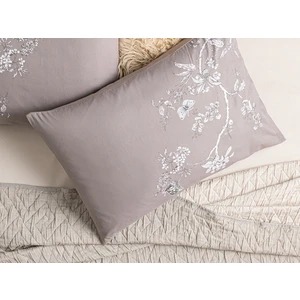 English Home Secret Garden Pamuklu 2'li Yastık Kılıfı 50 x 70 cm Kahverengi