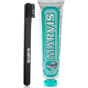 Anise Mint Diş Macunu 85 Ml Ve Marvis Black Orta Sert Diş Fırçası
