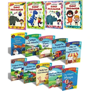 1.sınıf Okuma ve Kolay Matematik Seti-14 Kitap