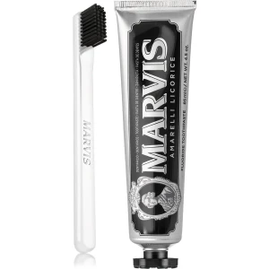 Amarelli Mint Diş Macunu 85 Ml Ve Marvis White Soft Diş Fırçası