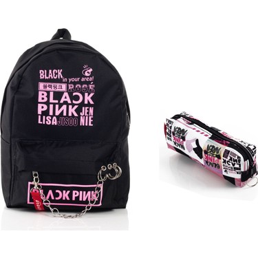 Alp Collection Blackpink Piercing Zincirli Sırt Okul Çantası Fiyatı