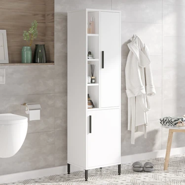 L'occi Concept Nantes Çok Amaçlı Dolap Banyo Dolabı Beyaz