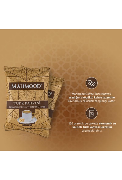 Mahmood Türk Kahvesi 100 Gr