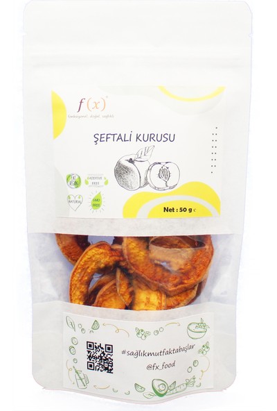 Fx Food Şeftali Kurusu 50 gr