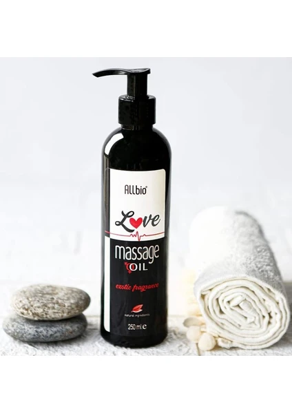 Allbio Masaj Yağı Love 250 ml