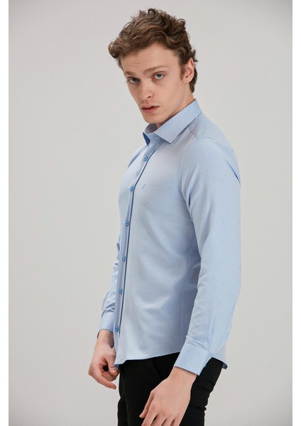 Slim Fit Gömlek (E21-PRGR)