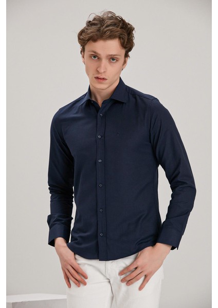 Slim Fit Gömlek (E21-PRGR)