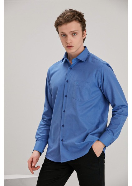 Slim Fit Gömlek (E21-PRGR)